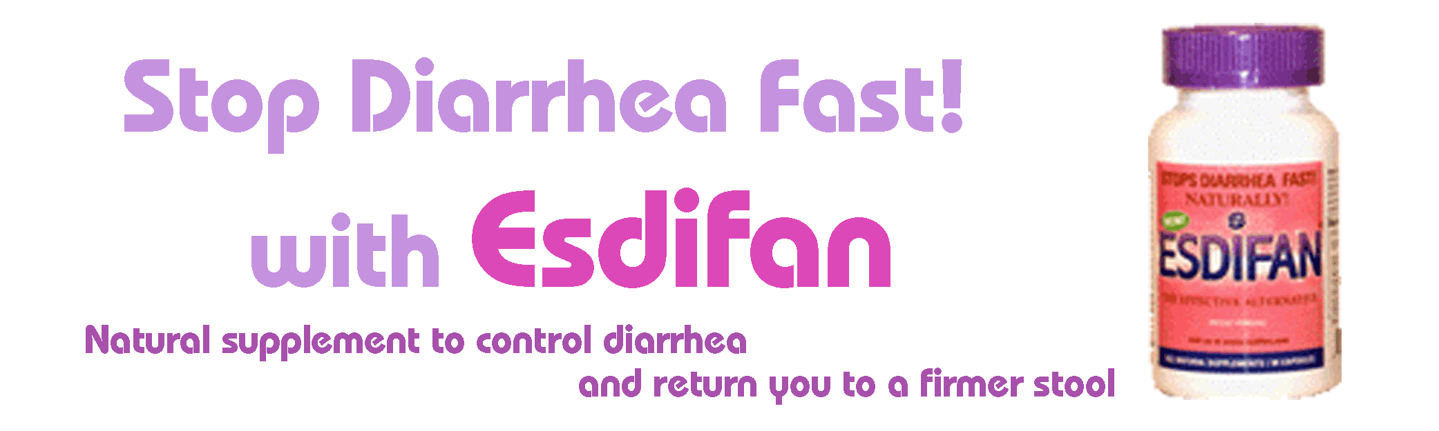 Stop Diarrhea Fast